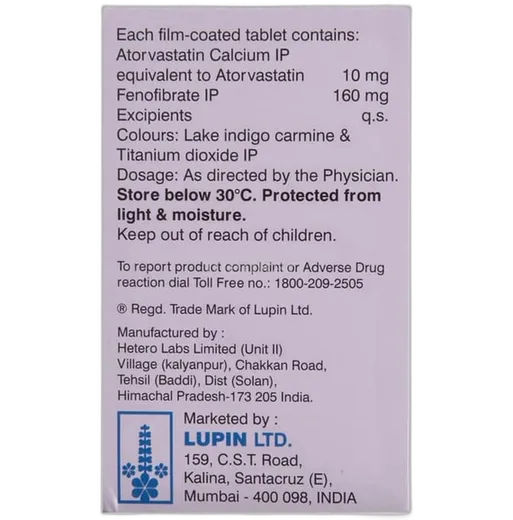 tonact tg 10mg tablet 15's
